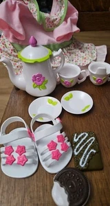 AMAZING AMANDA VINTAGE "TEA PARTY PLAYPACK" - 2005 - PLAYMATES TOYS Complete - Bild 1 von 4