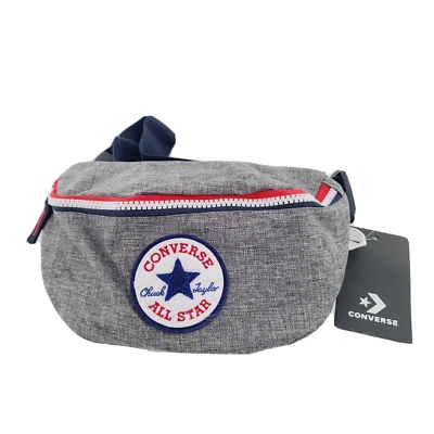 Bolso Bandolera Converse All Star Chuck Taylor Riñonera Gris Jaspeado Oscuro NUEVO Foto 1 de 4
