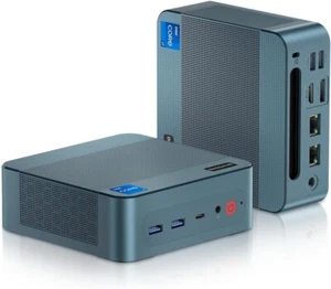 Mini PC i5 Windows 11 Pro BOSGAME P2 Mini PC Intel Core i5-12600H 32GB DDR4 3200 - Picture 1 of 9