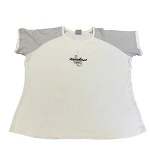 Nike vintage 90s Y2K swoosh Womens crop size XL - Picture 1 of 5
