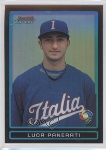 2009 Bowman Draft World Baseball Classic Stars Chrome Refractor Luca Panerati