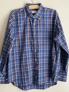 Peter Millar Crown Ease Phillip Langarm Knopfleiste mehrfarbig kariert XL 0124 - Bild 1 von 8