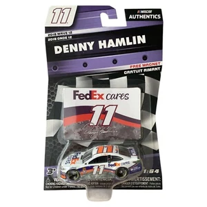#11 Denny Hamlin FedEx 2018 Wave 12 NASCAR Authentics 1:64 Diecast - Picture 1 of 4