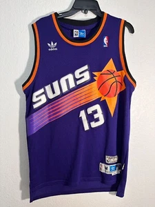 Adidas Hardwood Classics NBA Phoenix Suns Nash #13 Stitch Jersey Sz Medium - Picture 1 of 5