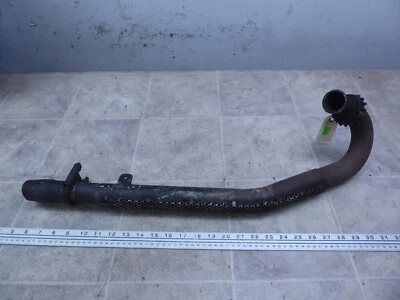 Tubo de escape con escudo y abrazadera K787-2) se adapta a Kawasaki F2 F2TR 1967 175cc Foto 1 de 4