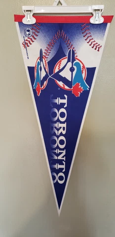 TORONTO BLUE JAYS  MLB FELT PENNANT WITH HOLDER 11/28/21 Cover