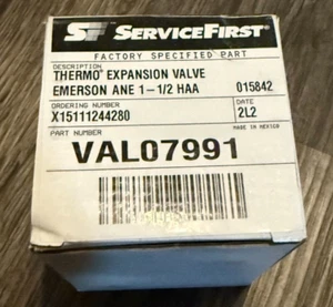 Service First VAL07991 Thermo Expansion Valve Emerson ANE 1-1/2 HAA - Picture 1 of 2