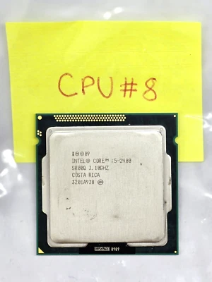 3.1 Ghz Gen 2nd Intel Core i5-2400 Quad-Core Processor SR00Q Socket LGA1155 #8 - Image 1 of 2