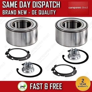 KIT X2 PAR DE COJINETES DE RUEDA DELANTERA PARA NISSAN NOTE E11 2006-2012 - Imagen 1 de 8