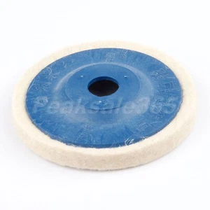 1/5Pcs Wool Polishing Buffering Wheel Grinder Disc Pads Ceramic Metal Polisher - Picture 1 of 11