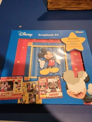 KIT ÁLBUM DE RECORTES DISNEY MICKEY MOUSE SANDYLION ¡INCLUYE PEGATINAS RARAS! Foto 1 de 3