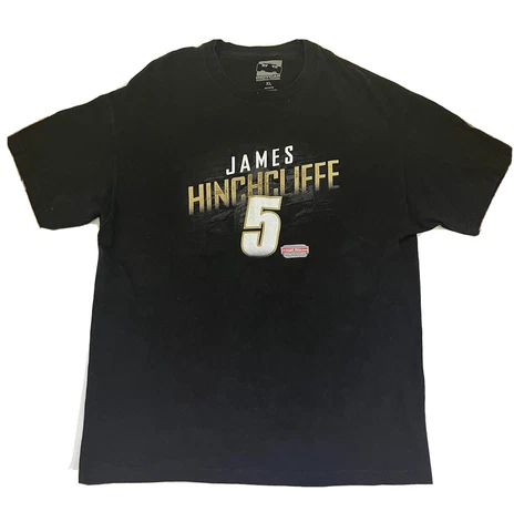 James Hinchcliffe Schmidt Peterson IndyCar T-Shirt Men’s Size XL Black Cover