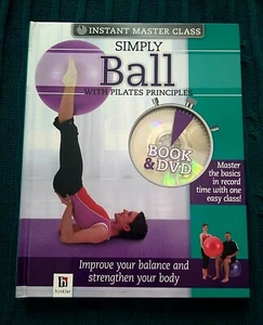 Simply Ball with Pilates Principles by Hinkler Books (Mixed media) LIKE NEW - Picture 1 of 2