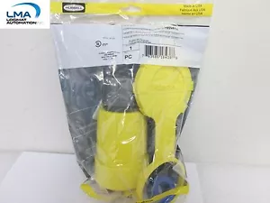 HUBBELL 29W48H WATERTIGHT PLUG FEMALE CONNECTOR 30A 250V *** NEW - Imagen 1 de 3