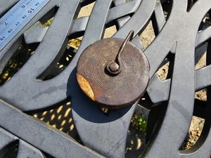 Antique Fruitwood rope pulley for 30hr longcase grandfather clock spares - Picture 1 of 11