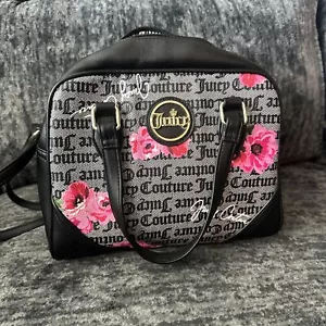 Borsa a tracolla vintage y2k Juicy Couture petalo status floreale SE LA CORONA SI ADATTA - Foto 1 di 6