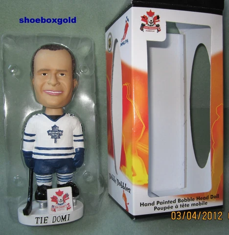 TIE DOMI,  Official Don Cherry Bobblehead,  TORONTO MAPLE LEAFS Cover