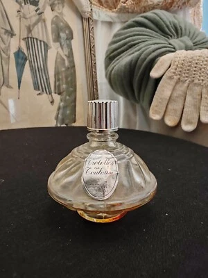 Ancien Flacon Violettes De Toulouse BERDOUES Miniature Bouchon Argenté - Photo 1/4