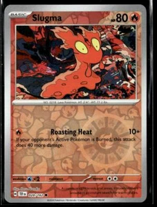 Pokemon SV05: Temporal Forces Slugma 028/162 Reverse Holo SJ - Picture 1 of 2