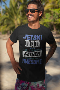 Jetski Dad T-Shirt Fathers Day Jet Ski T Shirt Gift Idea