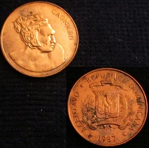 DOMINICAN REPUBLIC, 1 CENTAVO 1987, GXF - Picture 1 of 1