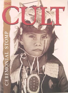 THE CULT "CEREMONIAL STOMP" world tour 1991-1992 tour program - Picture 1 of 2