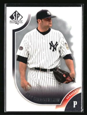 Joba Chamberlain 2009 SP Authentic #62  Baseball Card - Image 1 of 2