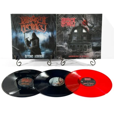 VINCENT CROWLEY Beyond Acheron / Anthology Of Horror Blue Double LP/Red LP Vinyl - Image 1 of 4