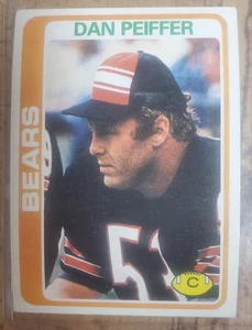 Dan Peiffer, 1978 Topps, #318, Chicago Bears, RC Rookie - Bild 1 von 2
