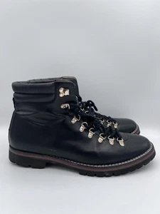 Taft Black Leather Hiking Boots – Men’s EU 45 / US 11.5 - Picture 1 of 10