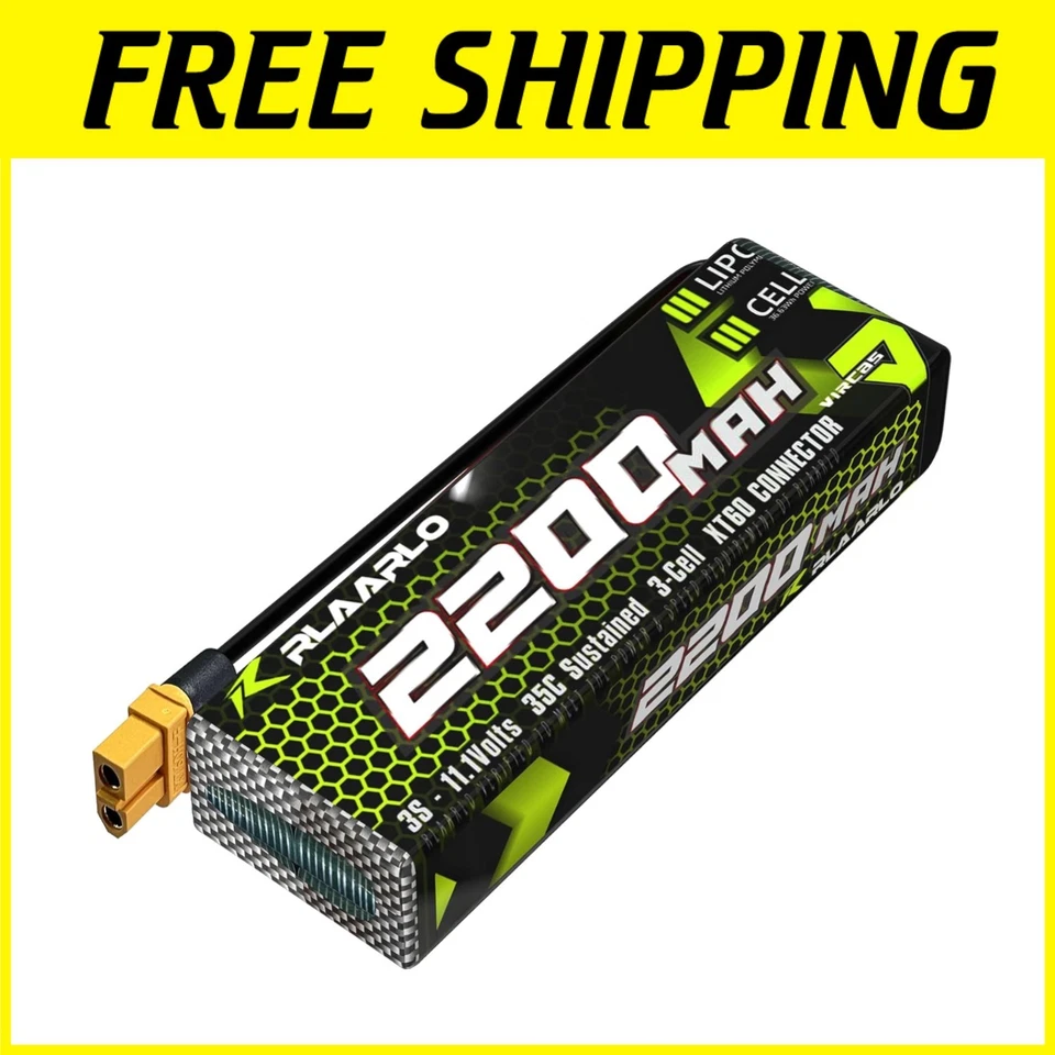 High Performance 3S Lipo Battery Pack 11.1V 2200mah - Image 1 of 2