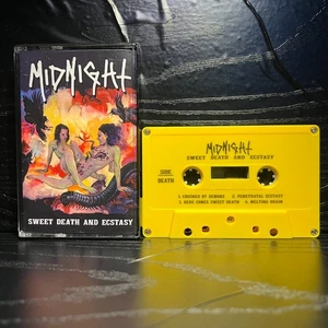 Midnight - Sweet Death And Ecstasy (US, 2017, Hells Headbangers) Tape *Tested* - Picture 1 of 19