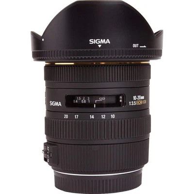 Sigma Super Wide Angle Zoom 10-20mm f/4-5.6 EX DC HSM AF Lens for Canon - Open B - Image 1 of 4