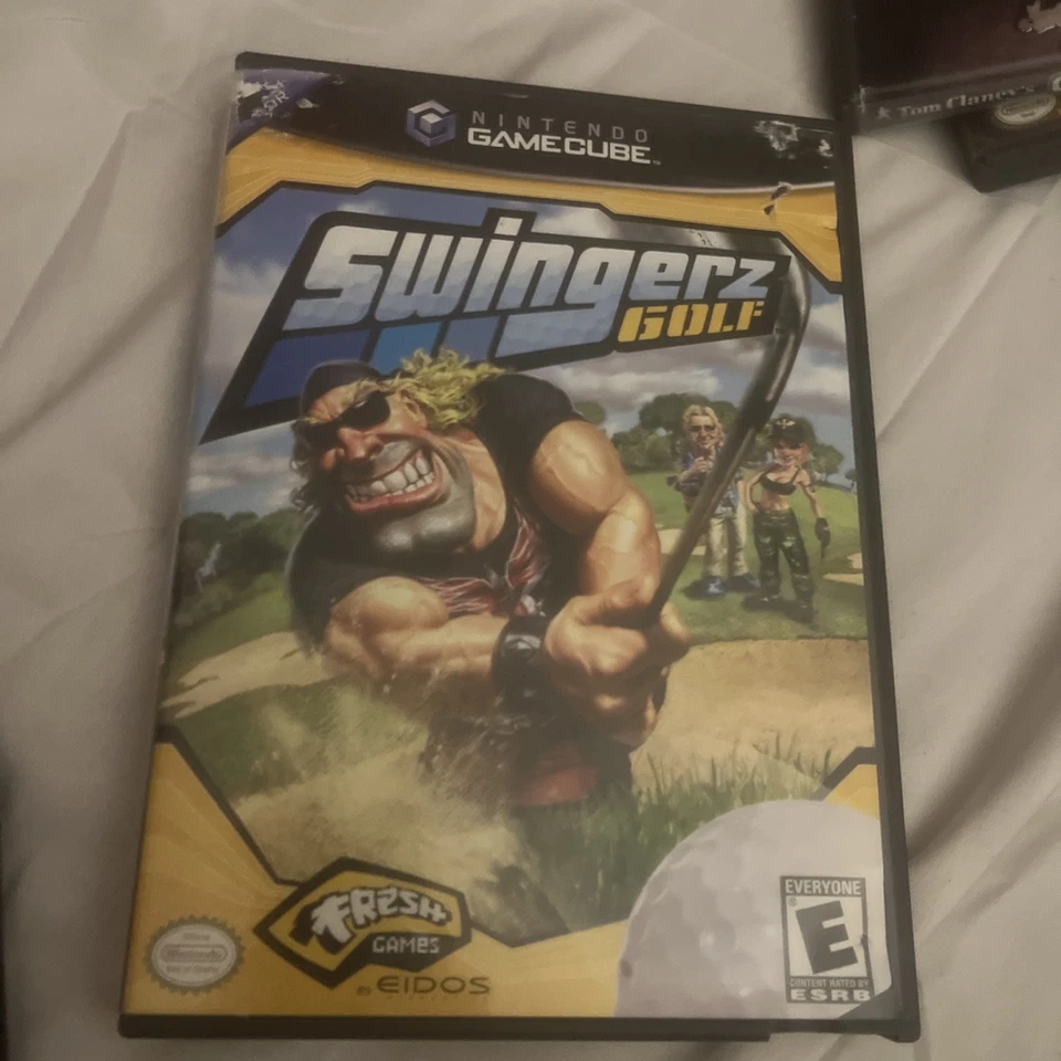 Swingerz Golf (Nintendo Gamecube, 2002) Cib Complete w/ Reg.Card TESTED Works - Image 1 of 4