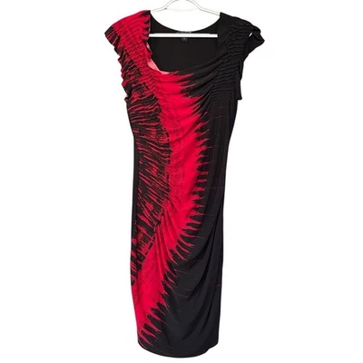 Vestido Grunge Gótico Rojo Sangre Rampage Y2K Terror Grande Halloween Bruja Foto 1 de 4