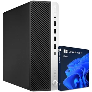 HP ProDesk 600 G5 SFF Win11 PC┃i7-8700┃16GB RAM┃512GB NVMe SSD┃WiFi&BT - Picture 1 of 11