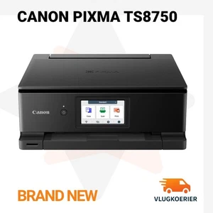 Canon PIXMA TS8750 Wireless All-in-One Inkjet Printer – Print Scan Copy Photo - Picture 1 of 3