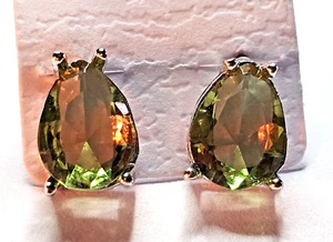 Diaspore Zultanite Color Change Earrings 925K %100 Real Silver Women Party Gift - Picture 1 of 8
