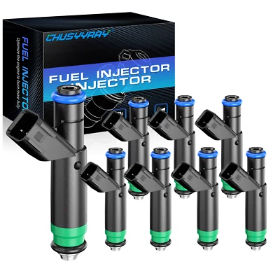 Inyector de combustible 8 piezas para Chrysler Aspen Dodge Dakota Ram 1500 Jeep Mitsubishi 4,7 L Foto 1 de 4