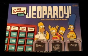 "The Simpsons Edition Jeopardy Game" Pressman 2003 (100% Complete Game) VHTF  - Picture 1 of 10