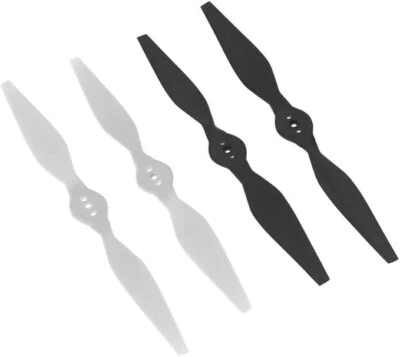 Brand New HELIMAX VOLTAGE 500 8.9 3D prop set (2) WHITE and (2) BLACK - Image 1 of 3