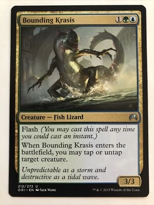MTG Magic Origins Bounding Krasis 212/272 LP - Image 1 of 2