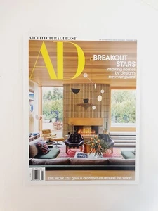 Architectural Digest Magazine February 2024 Breakout Stars Inspiring Homes - Picture 1 of 3