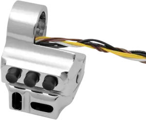 Performance Machine Five Button Contour FL Switch Housings 0062-2043-CH - Picture 1 of 1