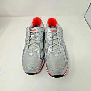 Ryka Prevail Leather and Mesh Lace-up Fitness Sneaker Silver 11 Wide - Picture 1 of 9