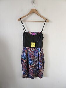 PAUL SMITH DITSY FLORAL OPEN BACK DRESS SIZE 46 BNWT RRP £225