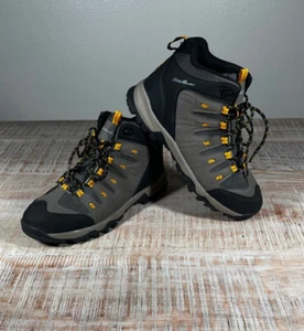 Eddie Baur Boots Adult 13 Black Gray Boots Hiking Outdoors Water Proof Mens - Picture 1 of 16
