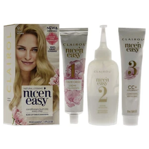 Nice n Easy Permanent Color - 9 Light Blonde by Clairol - 1 Application - Picture 1 of 6