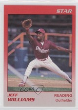 1989 Star Reading Phillies Jeff Williams #25