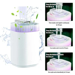 Ultrasonic Humidifiers Cool Mist Air Humidifier 3L For Bedroom Large Room Office - Picture 1 of 15